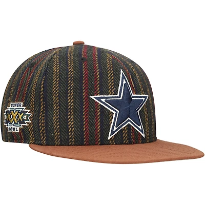Casquette ajustée à chevrons vintage 59FIFTY Dallas Cowboys de New Era pour homme