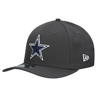 Casquette ajustable New Era Graphite Dallas Cowboys Main 9SEVENTY pour homme
