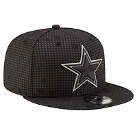 Casquette à visière snapback 9FIFTY Midnight Ink Pop Outline de Dallas Cowboys de New Era pour homme