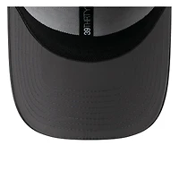 Casquette 39THIRTY Flex New Era grise/graphite pour homme, camp d'entraînement NFL 2025 des Cowboys de Dallas