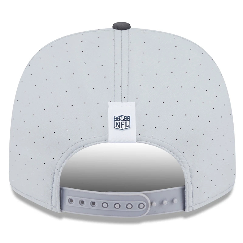 Casquette ajustable 9SEVENTY pour homme New Era gris/graphite Dallas Cowboys 2025 NFL Training Camp