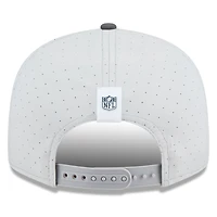 Men's New Era  Gray/Graphite Dallas Cowboys 2025 NFL Training Camp Split Panel 9FIFTY Snapback Hat