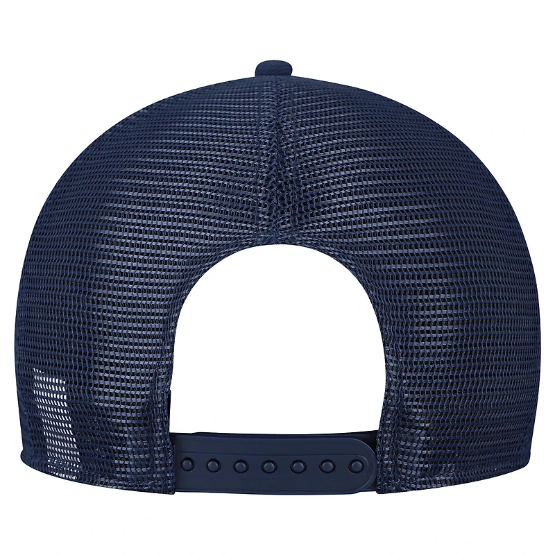 Men's New Era  Gray/Navy Dallas Cowboys Cork Split Panel 9FIFTY Trucker Snapback Hat