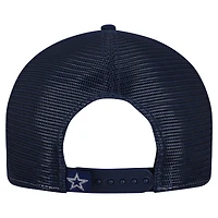 Men's New Era Gray/Navy Dallas Cowboys Outdoor Split Panel 9FIFTY Snapback Hat