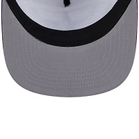 Men's New Era Gray/Navy Dallas Cowboys Throwback Dye Golfer Snapback Hat