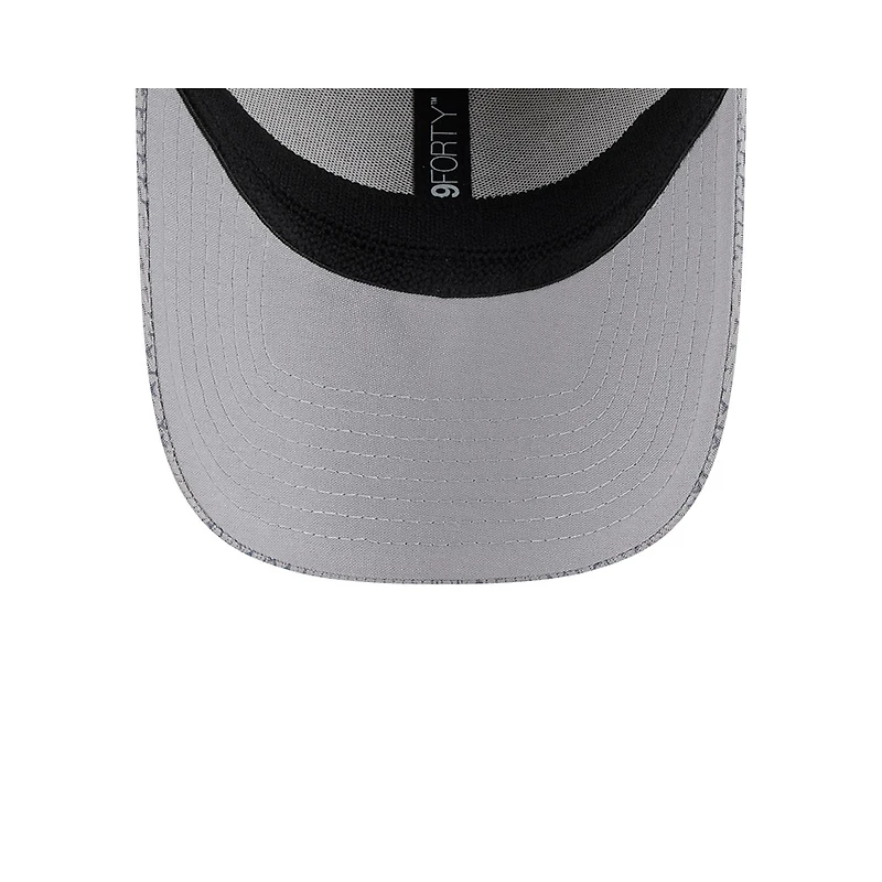 Casquette extensible à boutons-pression Dallas Cowboys 2024 Sideline 9FORTY de New Era pour homme, gris