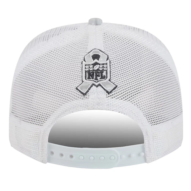 Men's New Era Gray Dallas Cowboys 2025 Salute to Service Fan Pack 9SEVENTY Adjustable Hat
