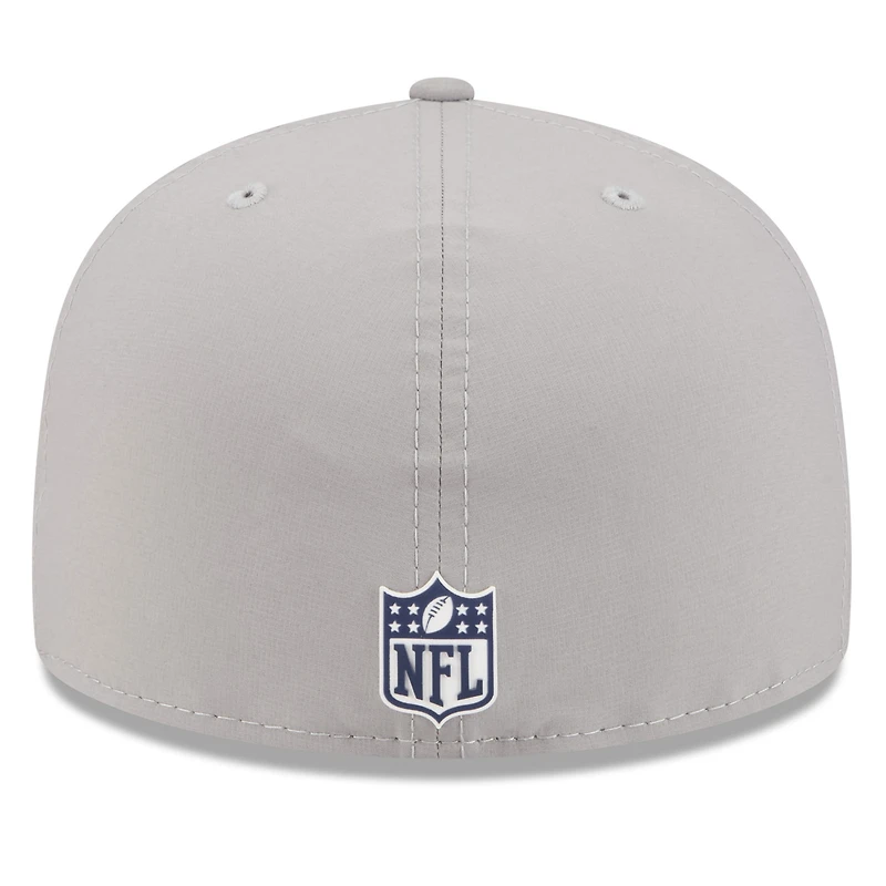 Men's New Era Gray Dallas Cowboys 2025 Sideline 59FIFTY Fitted Hat