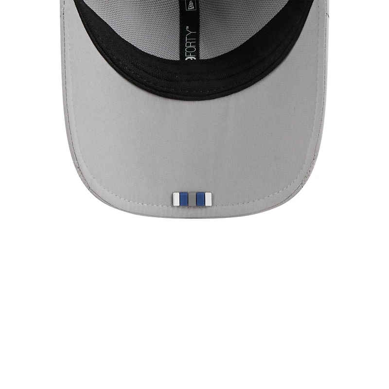 Casquette ajustable 9FORTY Sideline 2025 des Cowboys de Dallas New Era pour homme, grise