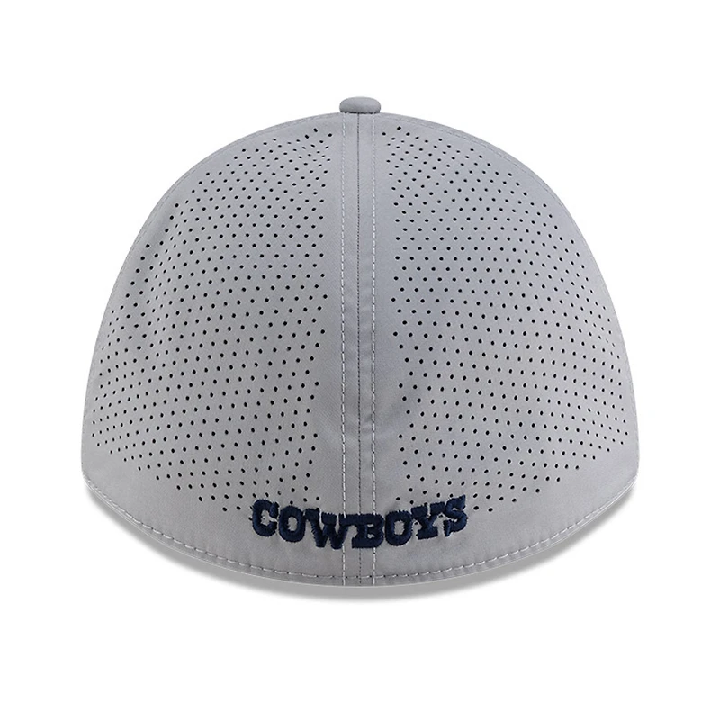 Men's New Era Gray Dallas Cowboys 39THIRTY M-Crown Flex Fit Hat
