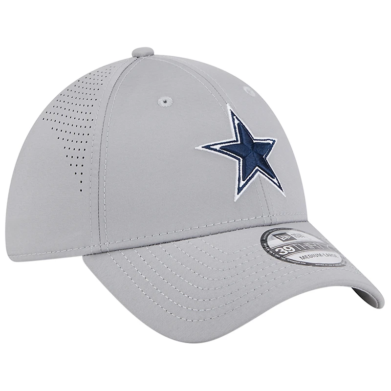 Casquette Active 39THIRTY Flex Dallas Cowboys grise New Era pour homme