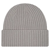 Bonnet tricoté à revers Dallas Cowboys gris pour homme New Era Color Pack