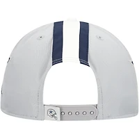 Men's New Era Gray Dallas Cowboys  Helmet 9FIFTY Snapback Hat