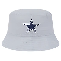 Chapeau bob gris Dallas Cowboys pour homme New Era