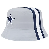 Chapeau bob gris Dallas Cowboys pour homme New Era