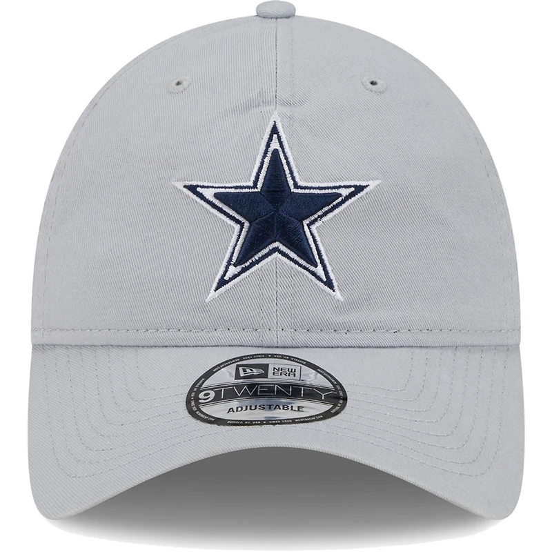 Casquette ajustable 9TWENTY Main Core Classic 2.0 9TWENTY des Dallas Cowboys New Era grise pour homme
