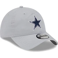Casquette ajustable 9TWENTY Main Core Classic 2.0 9TWENTY des Dallas Cowboys New Era grise pour homme