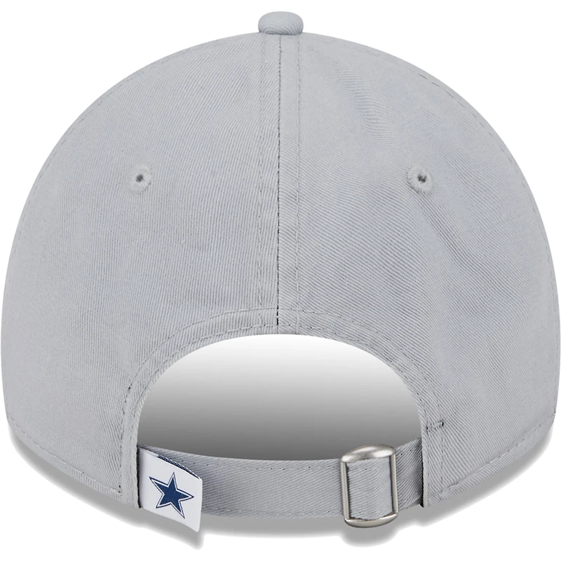 Casquette ajustable 9TWENTY Main Core Classic 2.0 9TWENTY des Dallas Cowboys New Era grise pour homme