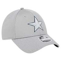 Casquette ajustable Pivot 9FORTY Dallas Cowboys de New Era pour homme, gris