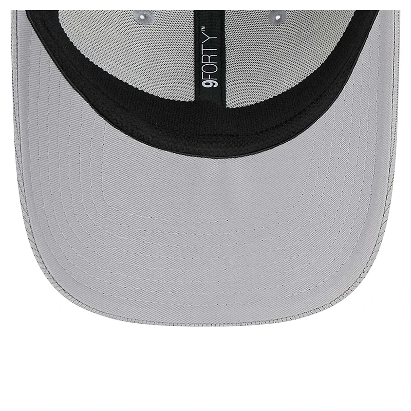 Casquette ajustable Pivot 9FORTY Dallas Cowboys de New Era pour homme, gris