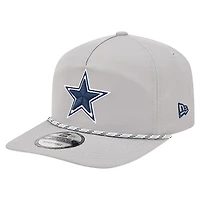 Men's New Era Gray Dallas Cowboys Rope 19TWENTY Hat