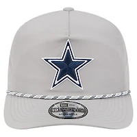 Men's New Era Gray Dallas Cowboys Rope 19TWENTY Hat