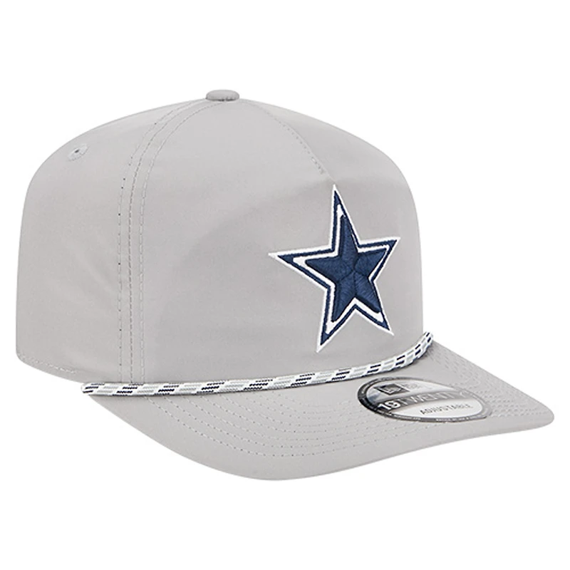 Casquette New Era grise Dallas Cowboys Rope 19TWENTY pour homme