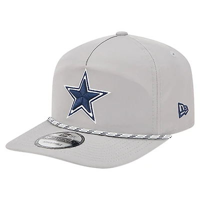 Men's New Era Gray Dallas Cowboys Rope 19TWENTY Hat