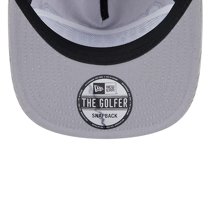 Men's New Era Gray Dallas Cowboys Throwback Corded Golfer Snapback Hat
