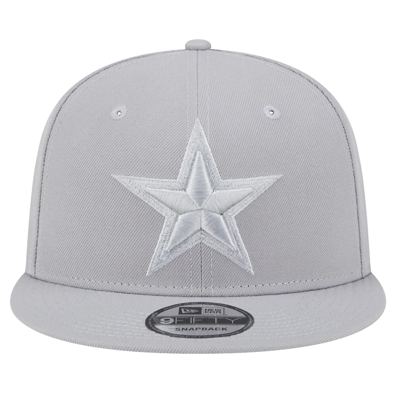 Casquette snapback 9FIFTY Dallas Cowboys gris New Era pour homme