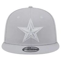 Casquette snapback 9FIFTY Dallas Cowboys gris New Era pour homme