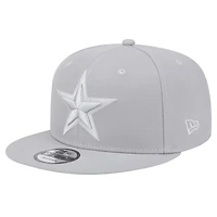 Casquette snapback 9FIFTY Dallas Cowboys gris New Era pour homme