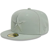 Casquette ajustée 59FIFTY verte des Dallas Cowboys New Era pour homme