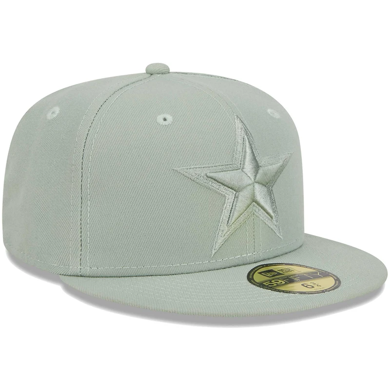 Casquette ajustée 59FIFTY verte des Dallas Cowboys New Era pour homme