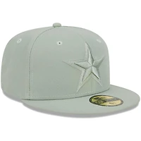 Casquette ajustée 59FIFTY verte des Dallas Cowboys New Era pour homme