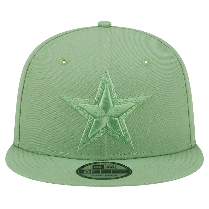 Casquette snapback 9FIFTY Dallas Cowboys verte de New Era pour homme