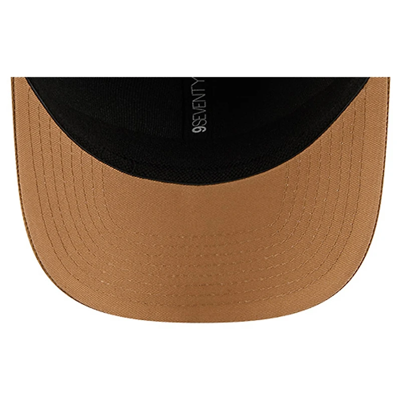 Men's New Era Light Beige Dallas Cowboys Two-Tone Trucker 9SEVENTY Adjustable Hat