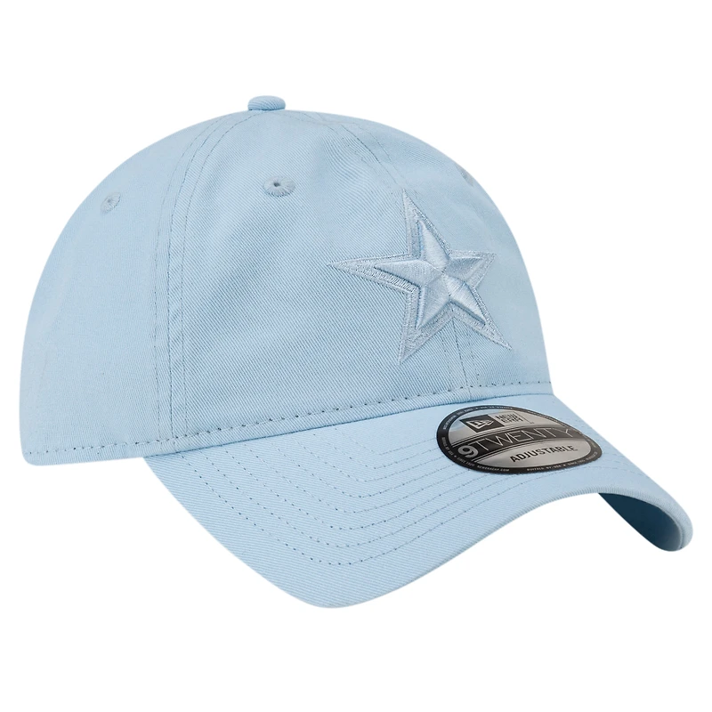 Casquette réglable 9TWENTY New Era pour hommes, bleu clair, Dallas Cowboys Color Pack