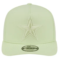 Casquette Snapback 9FIFTY Dallas Cowboys vert clair New Era pour homme