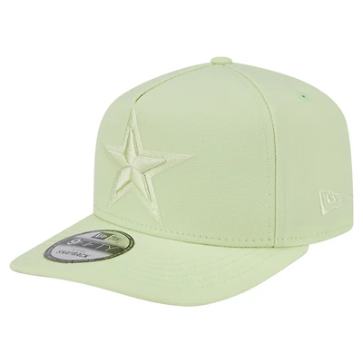 Casquette Snapback 9FIFTY Dallas Cowboys vert clair New Era pour homme