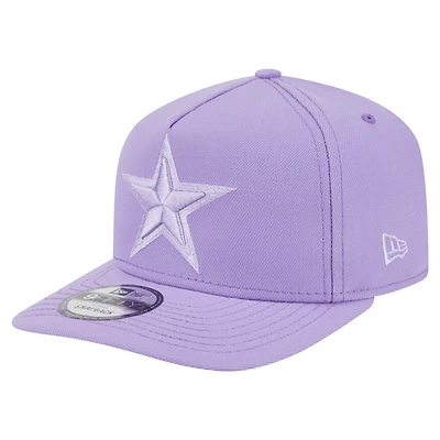 Casquette snapback 9FIFTY Dallas Cowboys violet clair New Era pour homme