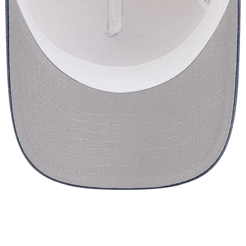 Casquette ajustable New Era Dallas Cowboys Natural Frayed M-Crown A-Frame 9FORTY pour homme
