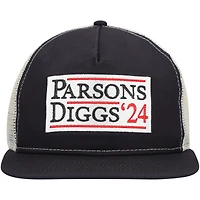 Men's New Era Navy/Natural Dallas Cowboys Election Trucker Golfer Snapback Hat