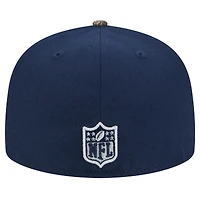 Casquette ajustée New Era bleu marine/Realtree Camo Dallas Cowboys Active 59FIFTY pour homme