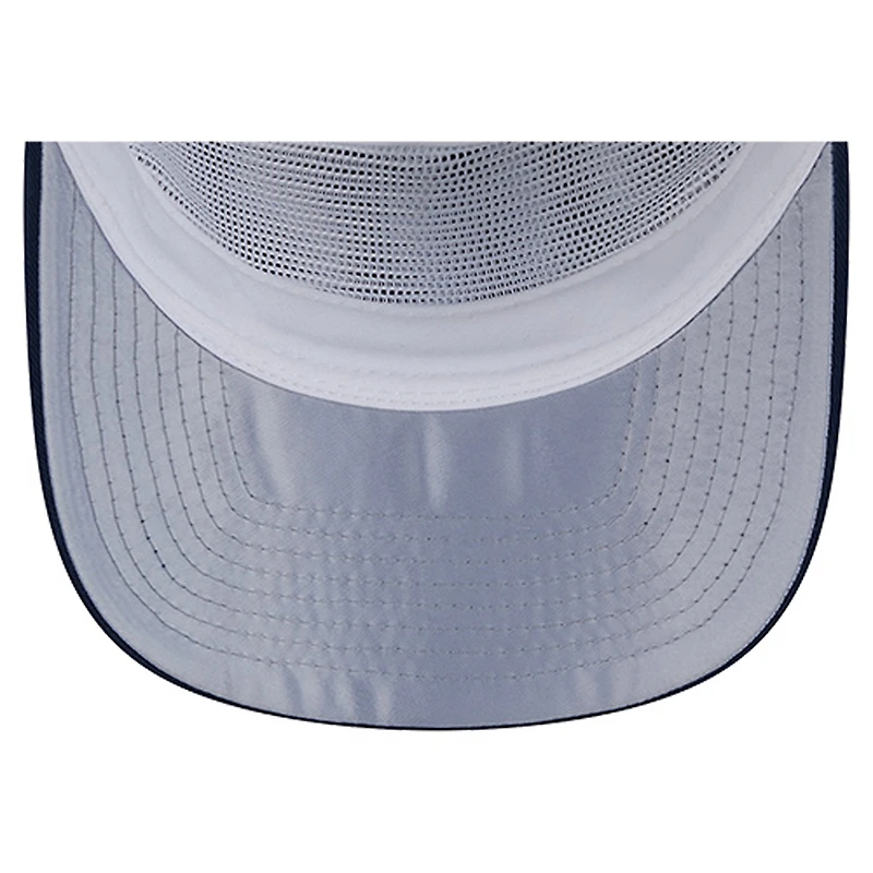 Men's New Era Navy/White Dallas Cowboys Patch 19TWENTY Adjustable Hat