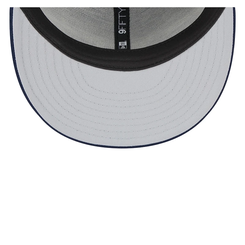 Casquette Snapback 9FIFTY pour homme New Era bleu marine Dallas Cowboys 2023 NFL Training Camp