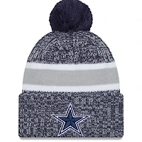 NWC COW NAVY NWC FA23 NFL HOMME SIDELINE SPORT CUFFED POM KNIT HATMENPOC