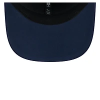 Casquette extensible à bouton-pression New Era pour hommes des Dallas Cowboys 2024 Sideline 9SEVENTY bleu marine