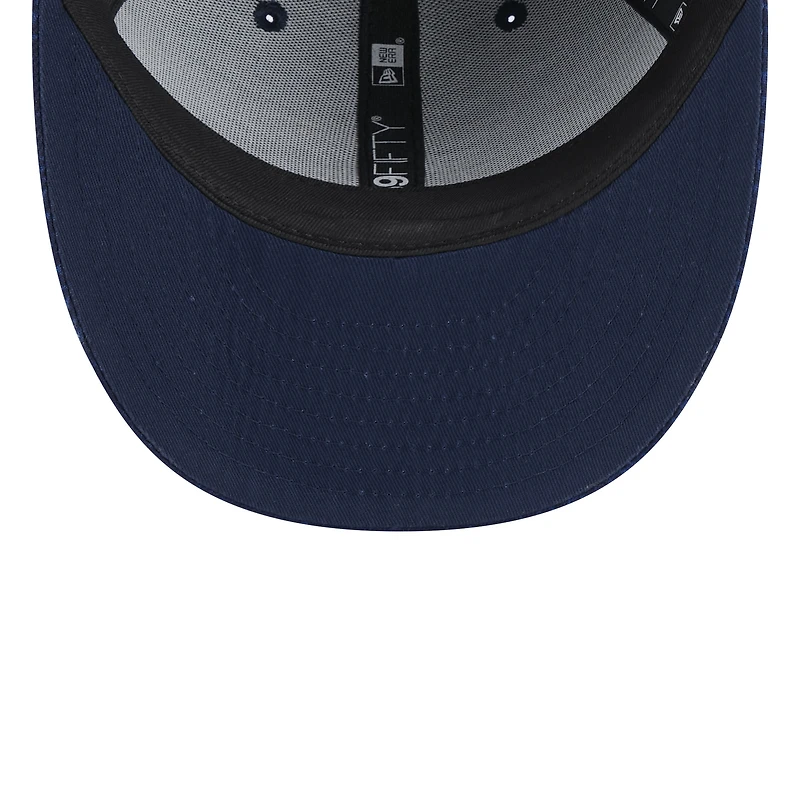 Casquette ajustée 59FIFTY New Era pour hommes des Dallas Cowboys 2024 Sideline Low Profile bleu marine