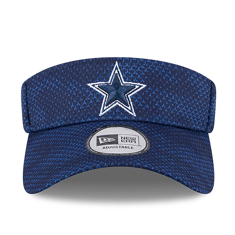 Visière latérale New Era pour hommes des Dallas Cowboys 2024 bleu marine